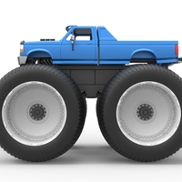 Vintage Monster Truck Scale 1:25 - Thumbnail 8