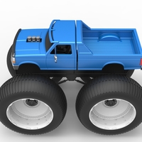Vintage Monster Truck Scale 1:25 - Thumbnail 9