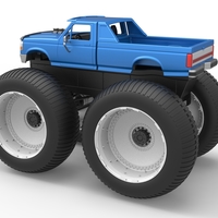 Vintage Monster Truck Scale 1:25 - Thumbnail 11