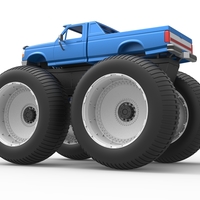 Vintage Monster Truck Scale 1:25 - Thumbnail 12