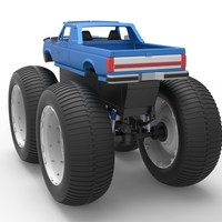 Vintage Monster Truck Scale 1:25 - Thumbnail 13