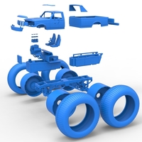 Vintage Monster Truck Scale 1:25 - Thumbnail 17