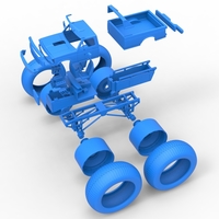 Vintage Monster Truck Scale 1:25 - Thumbnail 18