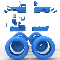 Vintage Monster Truck Scale 1:25 - Thumbnail 22