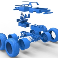 Vintage Monster Truck Scale 1:25 - Thumbnail 24