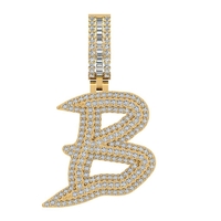 HIP HOP B PENDANT - Thumbnail 1