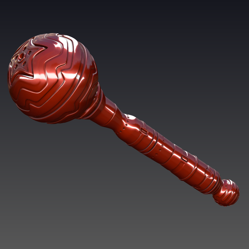 Futuristic sceptre