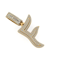 HIP HOP F PENDANT  - Thumbnail 2