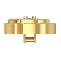 HIP HOP F PENDANT  - Thumbnail 3