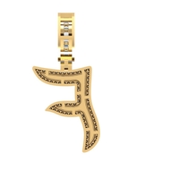 HIP HOP F PENDANT  - Thumbnail 6
