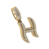 HIP HOP H PENDANT - Thumbnail 7