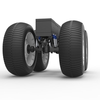 Diecast Chassis of vintage monster truck Scale 1:25 - Thumbnail 6