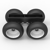 Diecast Chassis of vintage monster truck Scale 1:25 - Thumbnail 9