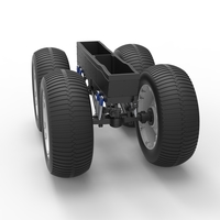 Diecast Chassis of vintage monster truck Scale 1:25 - Thumbnail 12