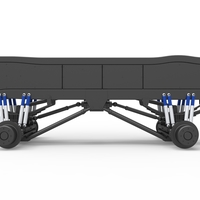 Diecast Chassis of vintage monster truck Scale 1:25 - Thumbnail 17