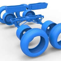 Diecast Chassis of vintage monster truck Scale 1:25 - Thumbnail 22