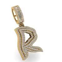 HIP HOP R PENDANT - Thumbnail 7