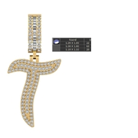 HIP HOP T STL PENDANT - Thumbnail 2