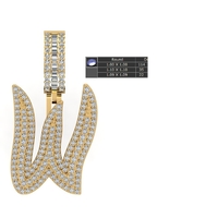 HIP HOP W PENDANT - Thumbnail 2
