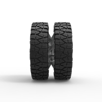 Rear semi wheel for pickup Version 7 Scale 1:25 - Thumbnail 4