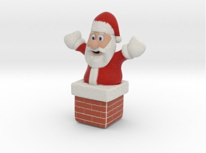 Santa 3D Print 52455