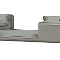 Small SOPORTE DE CARRETE DE PESCA PARA MAXIMO 4000 PARA MURALLA 3D Printing 524697