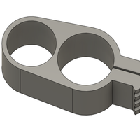 SOPORTE CAÑÓN PARA RIFLE ARTEMIS P15 CON RIEL PARA MONTURA - Thumbnail 1