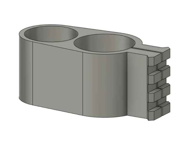 SOPORTE CAÑÓN PARA RIFLE ARTEMIS P15 CON RIEL PARA MONTURA 3D Print 524757