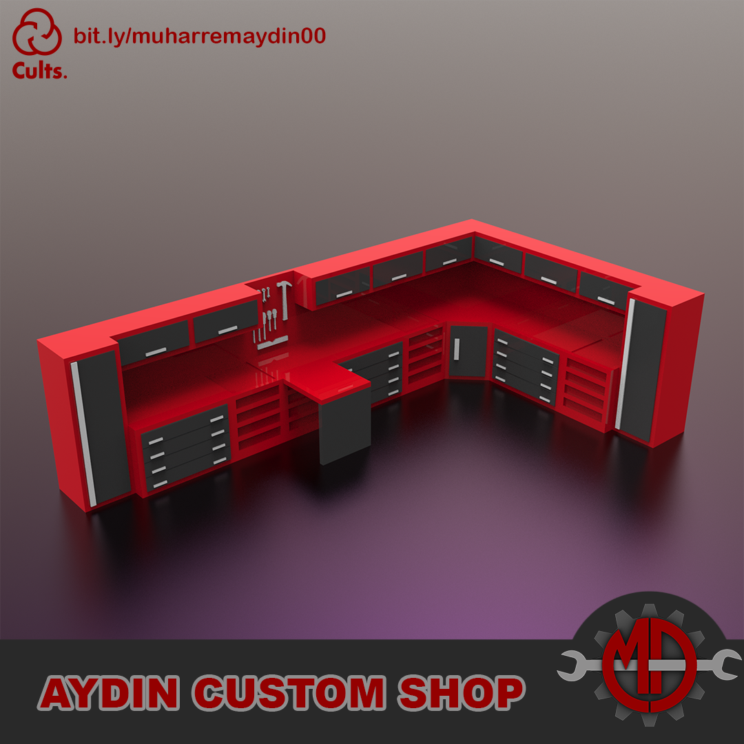 Japanese Garage Diorama – Pocket Sized Motors