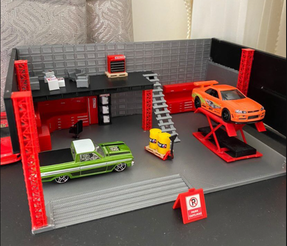 Diorama Garage 