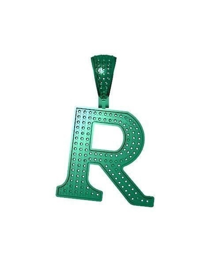 S ALPHABET PENDANT WITH ROUND 3D Print 524881