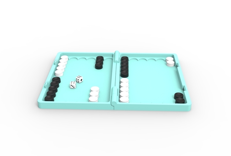 backgammon 3D Print 524977