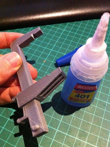 Hobby clamp with stopper pins 3D Print 52500