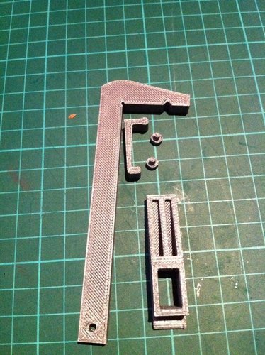 Hobby clamp with stopper pins 3D Print 52501