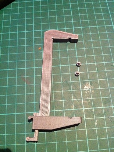 Hobby clamp with stopper pins 3D Print 52502
