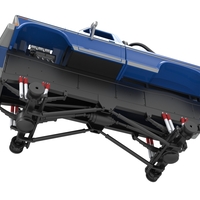 Vintage Monster Truck with double wheels Scale 1:25 - Thumbnail 15