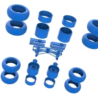 Chassis of vintage monster truck with double wheels 1:25 - Thumbnail 20