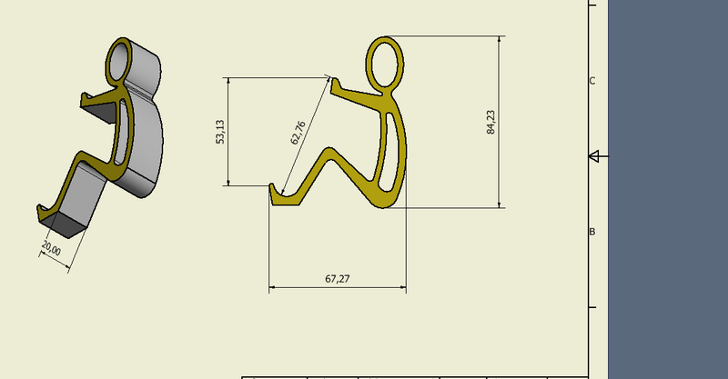 Soporte  movil muñequito