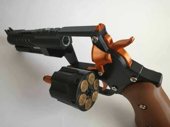 Custom Parts for - Prop Gun | Revolver - Single Action 3D Print 525335