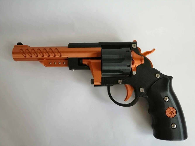 Custom Parts for - Prop Gun | Revolver - Single Action 3D Print 525339