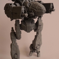 Small MWO Mad Cat MKII 3D Printing 525376