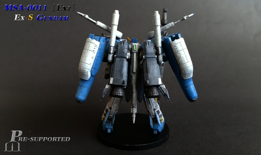 MSA-0011 [Ext] Ex-S Gundam [Artifact Scale] [Free] 3D Print 525402