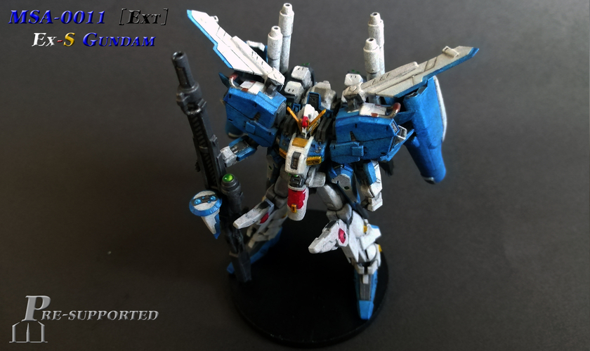 MSA-0011 [Ext] Ex-S Gundam [Artifact Scale] [Free] 3D Print 525406