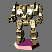 MW4 Templar Battletech Miniature - Thumbnail 3