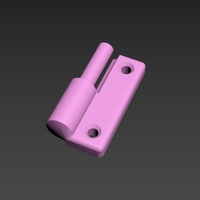 Hinge for plexiglass doors - Thumbnail 4