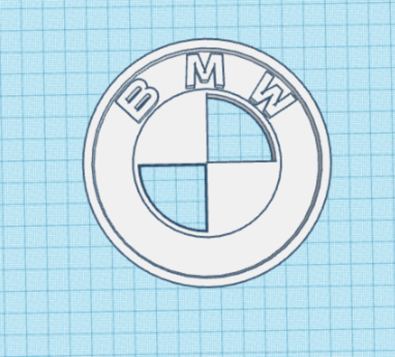 BMW Logo 3D Print 525492