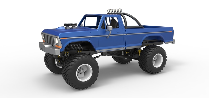 Vintage Monster Truck Scale 1:25