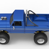 Vintage Monster Truck Scale 1:25 - Thumbnail 10