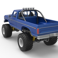 Vintage Monster Truck Scale 1:25 - Thumbnail 14