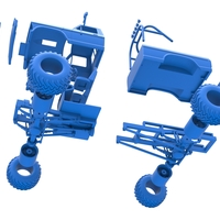 Vintage Monster Truck Scale 1:25 - Thumbnail 20